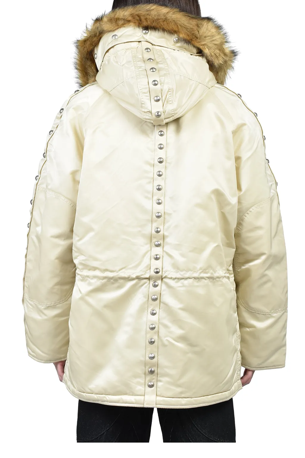 Ai N-3B Parka / Vtg Wht