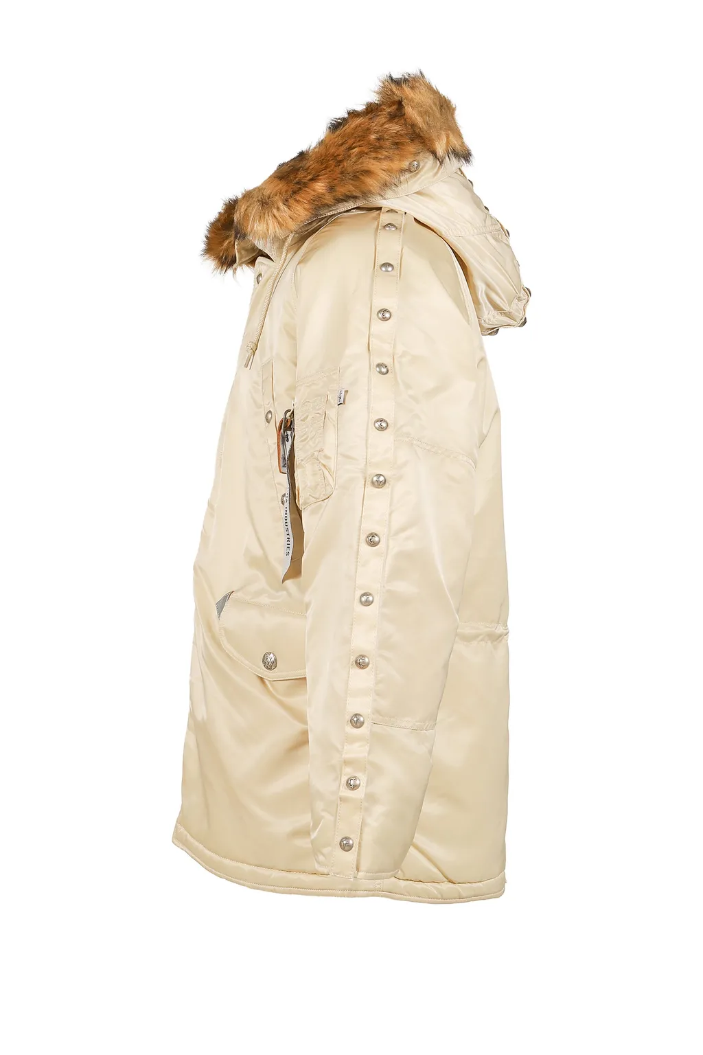 Ai N-3B Parka / Vtg Wht