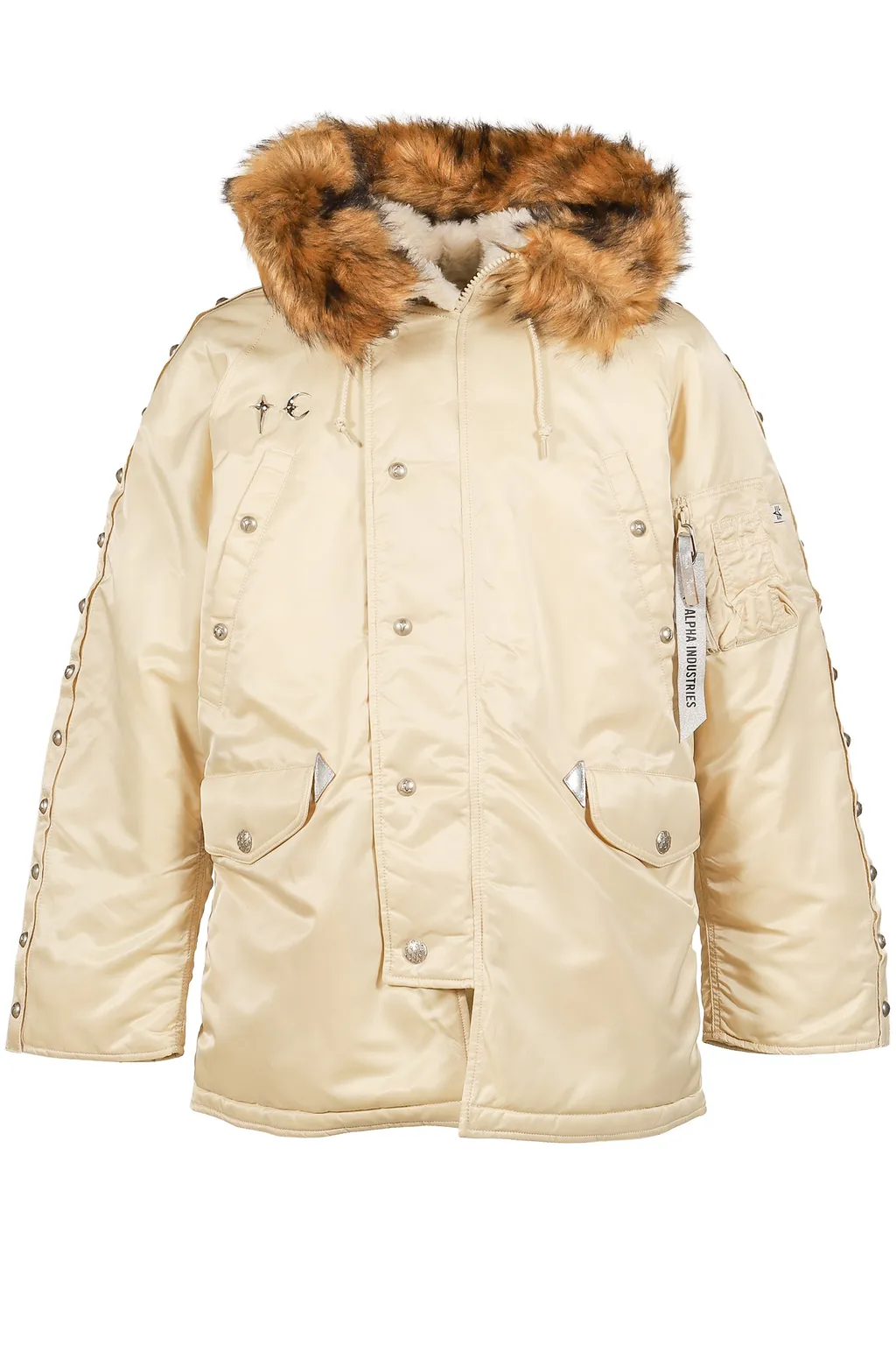 Ai N-3B Parka / Vtg Wht