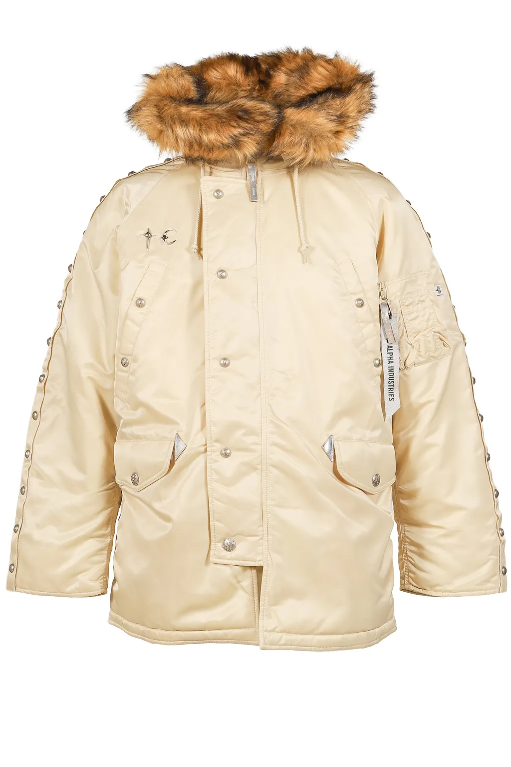 Ai N-3B Parka / Vtg Wht