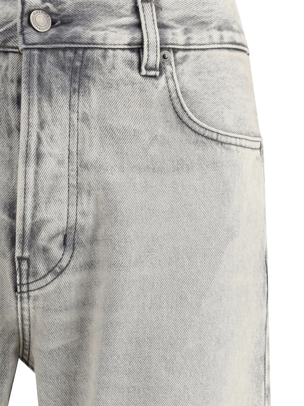 Haikure Blake Logo Patch Denim Jeans