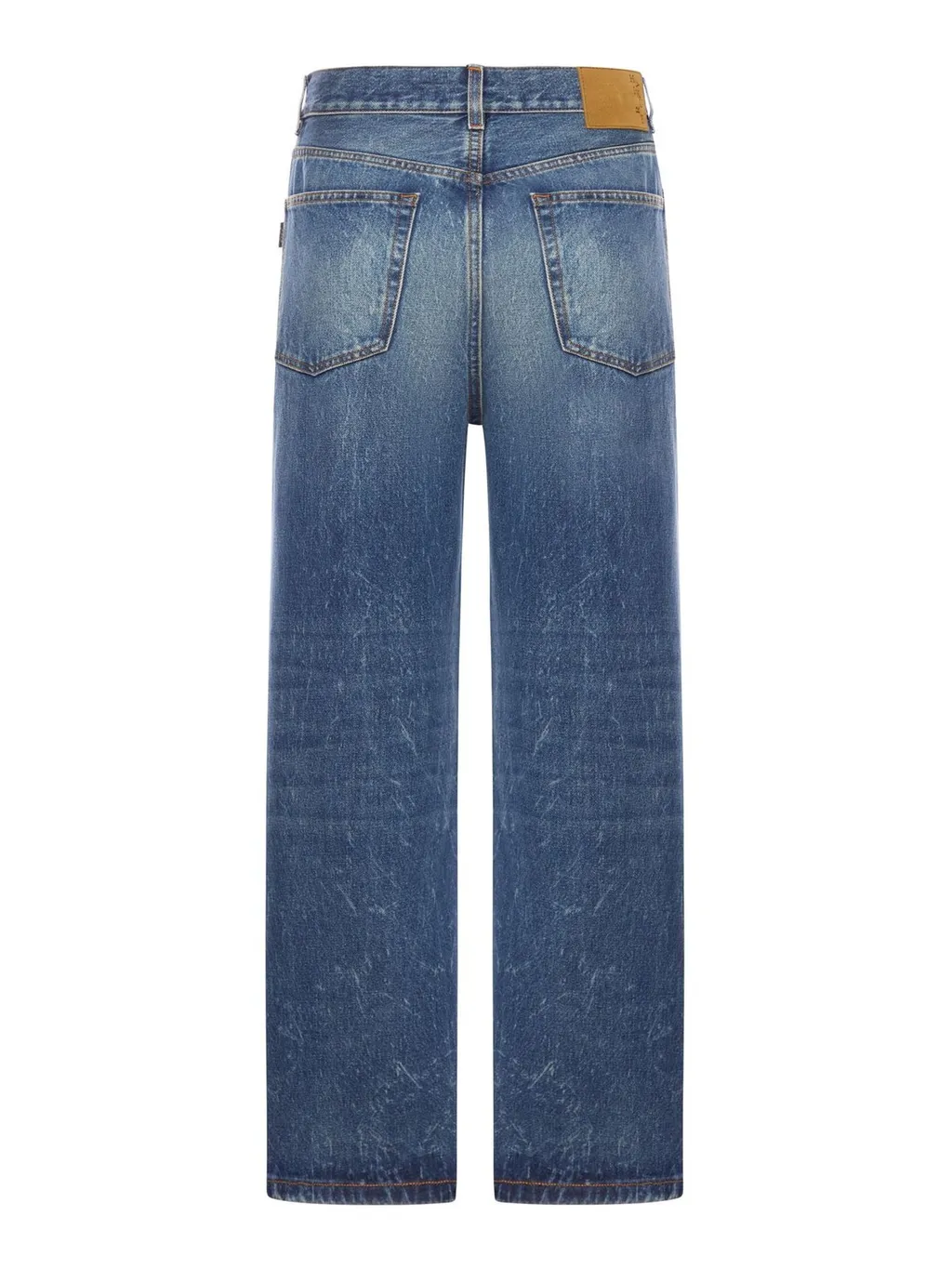 Haikure Logo Patch Straight-Leg Jeans