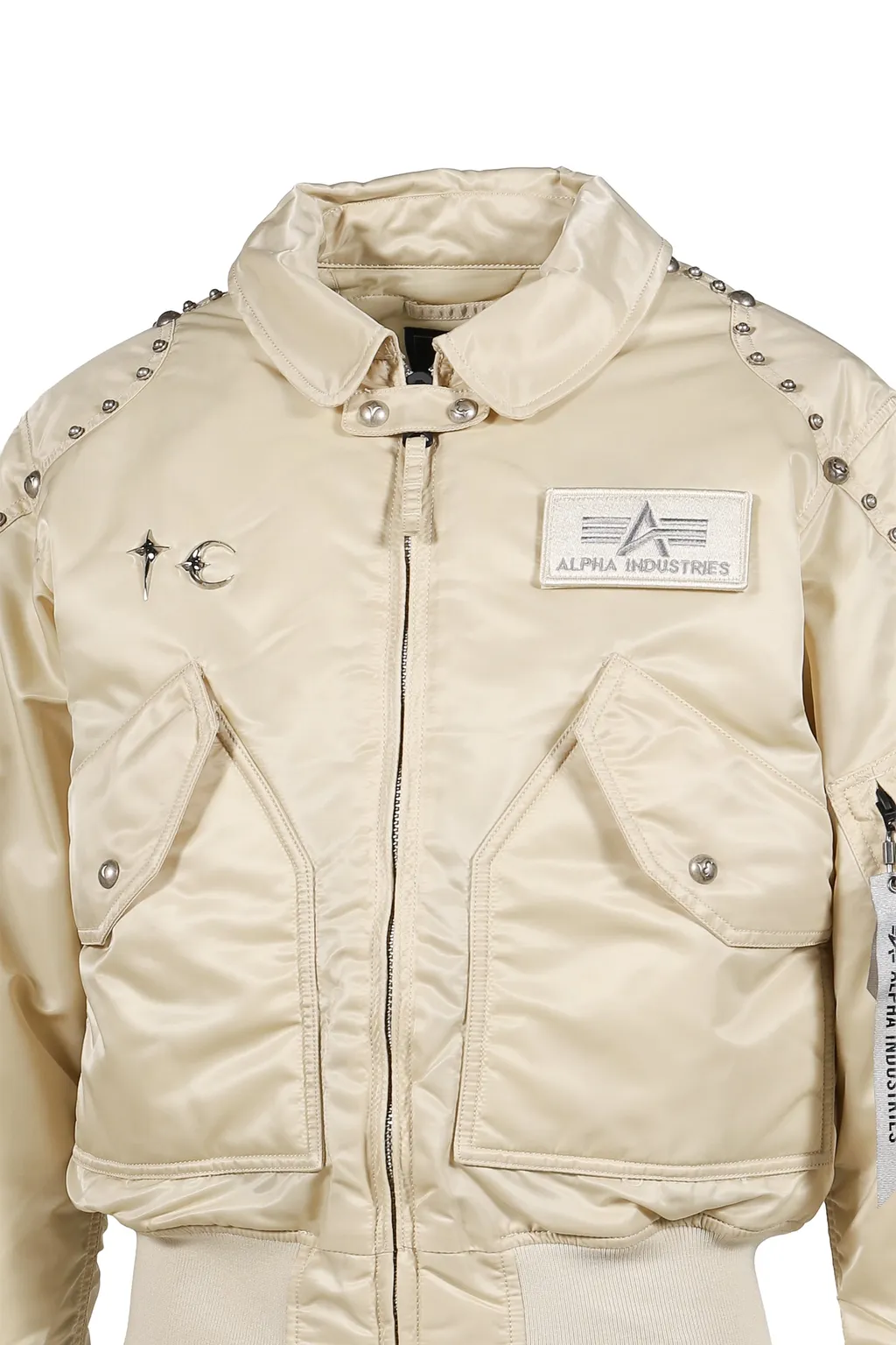 Ai Cwu 45/P Flight Jacket / Vtg Wht
