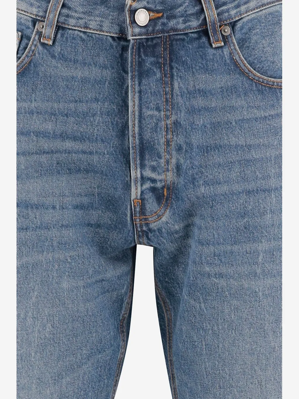 Haikure Logo Patch Straight-Leg Jeans
