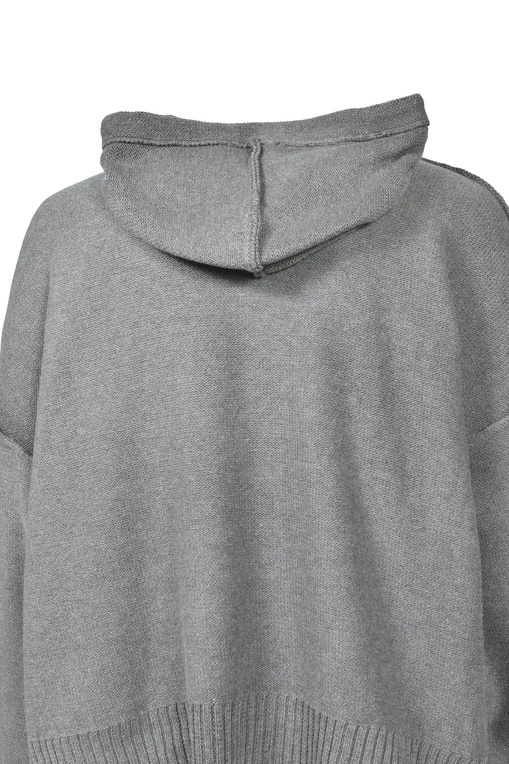 “I Love Movie” Pullover Knit Hoodie / Gry