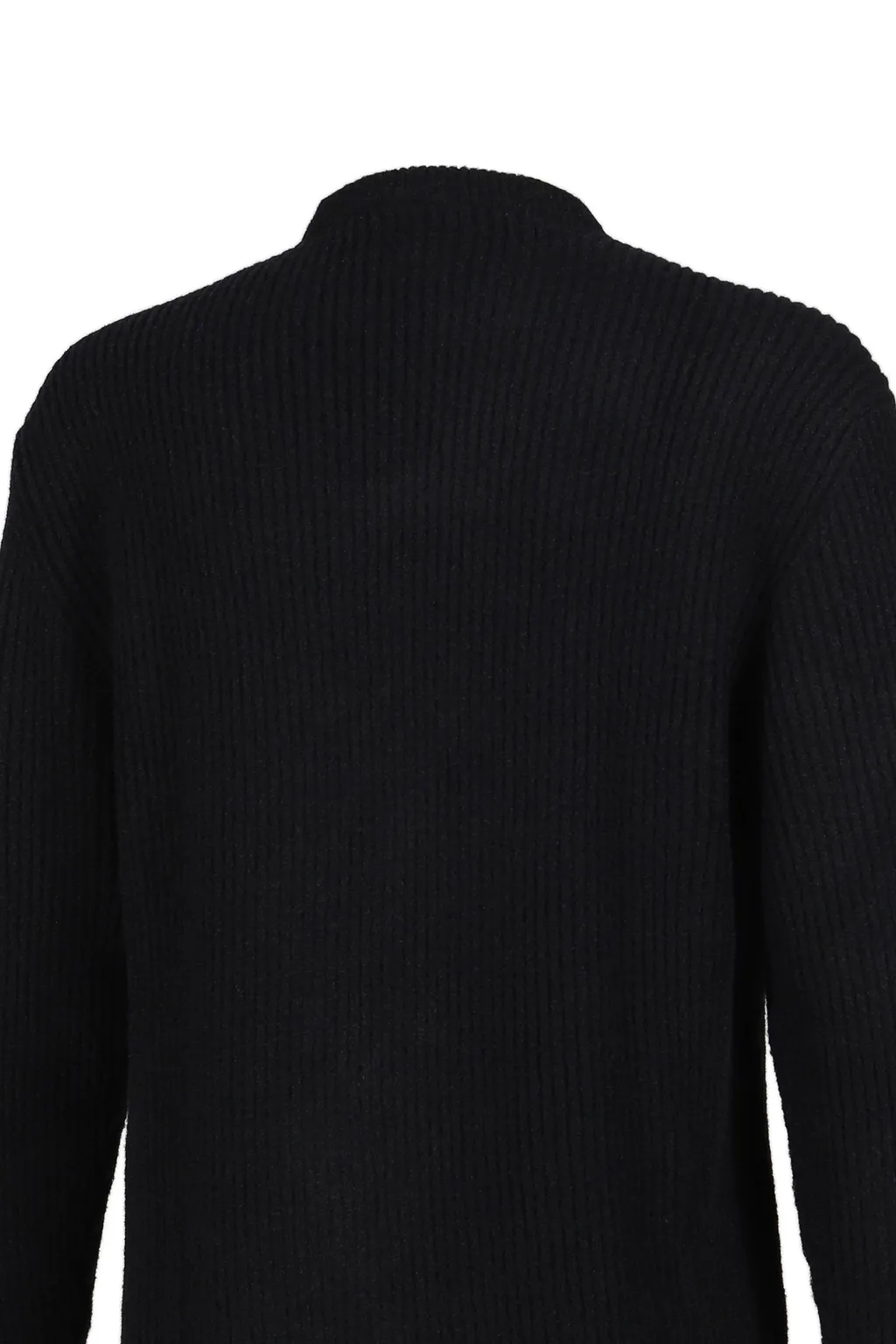 Knw Crew Neck In Fleece Knit / Blk