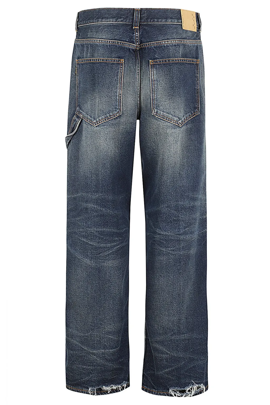 Haikure Distressed Straight-Leg Jeans