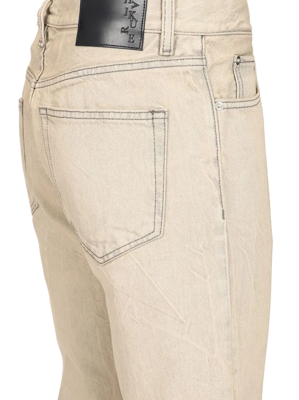 Haikure Blake Logo Patch Denim Jeans