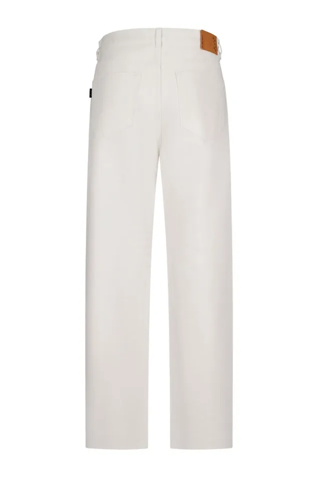 Haikure Logo Patch Straight-Leg Jeans