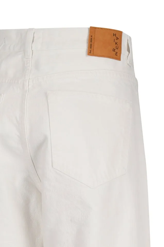 Haikure Logo Patch Straight-Leg Jeans