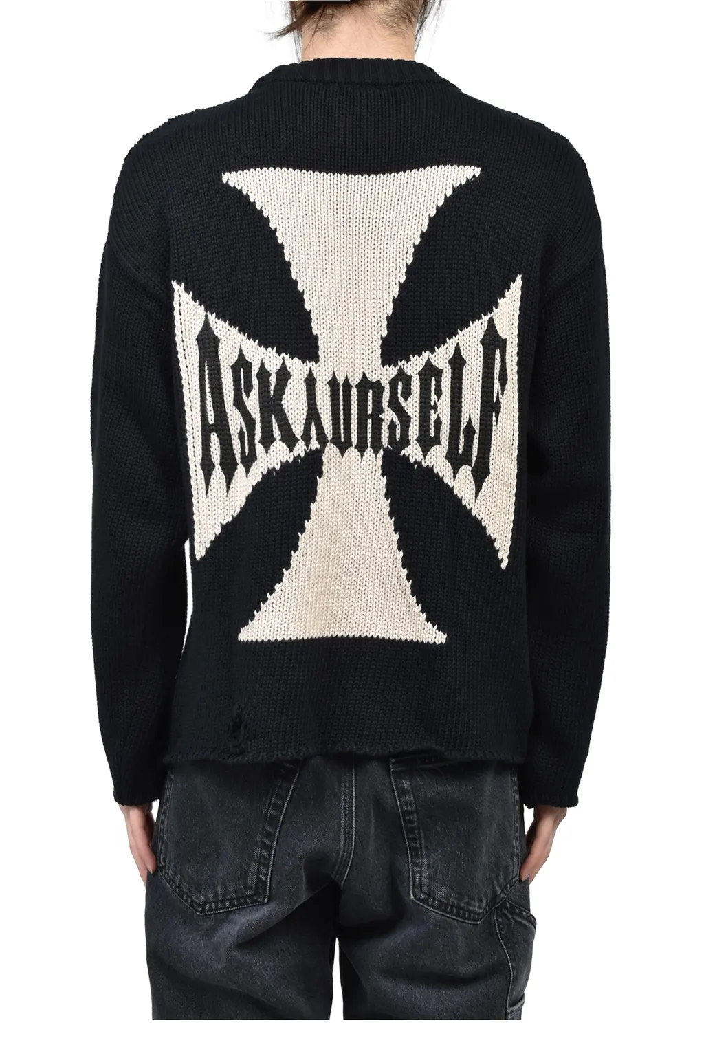 Rider Cross Knit / Black