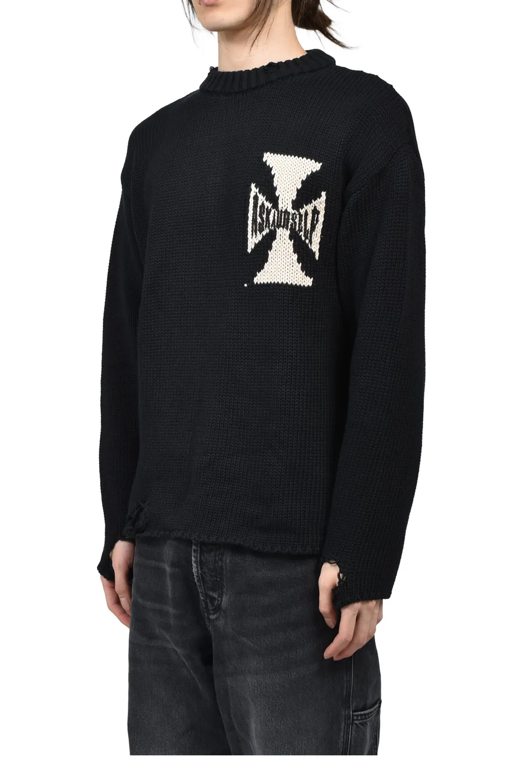 Rider Cross Knit / Black