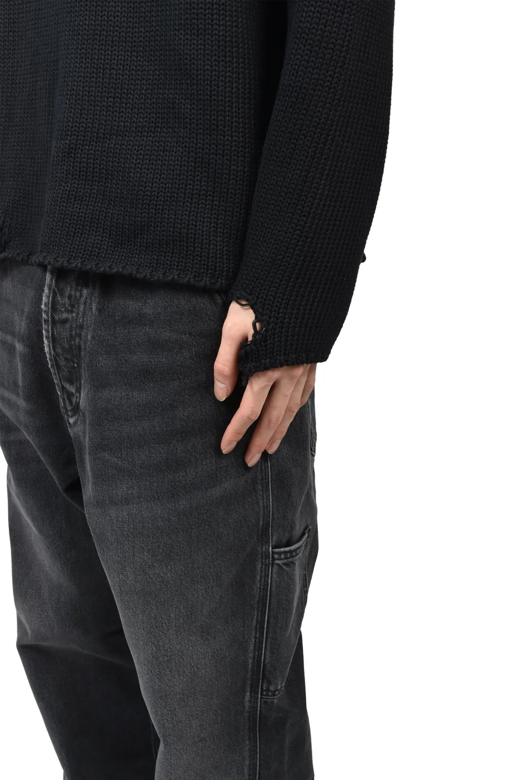Rider Cross Knit / Black