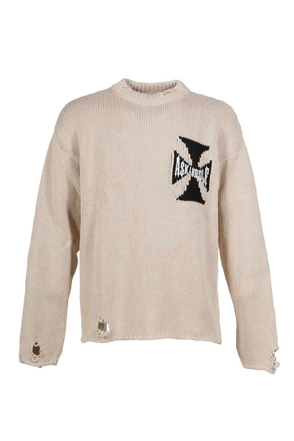 Rider Cross Knit / Ecru