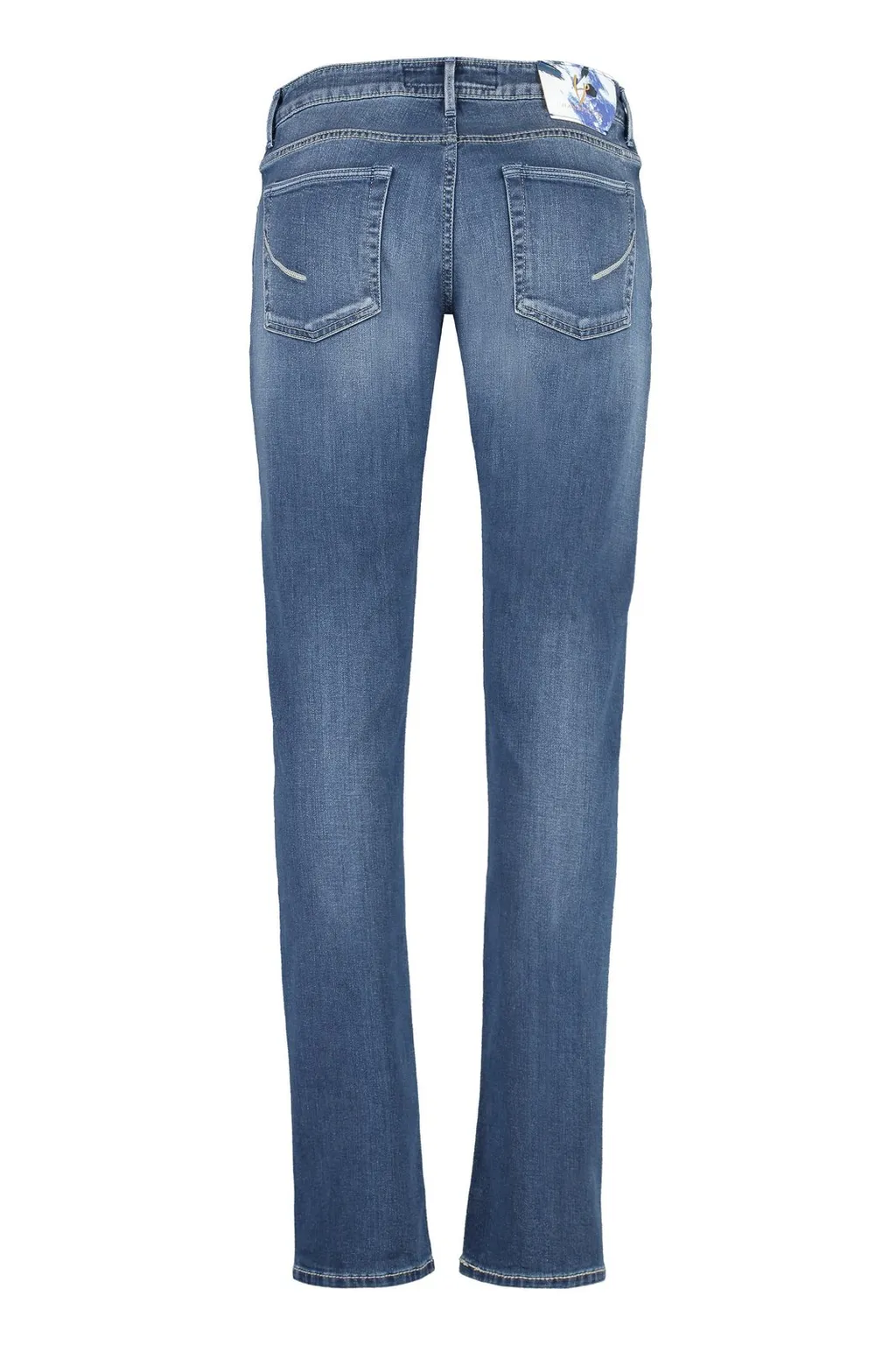 Hand Picked 5 Pocket Straight Fit Jeans