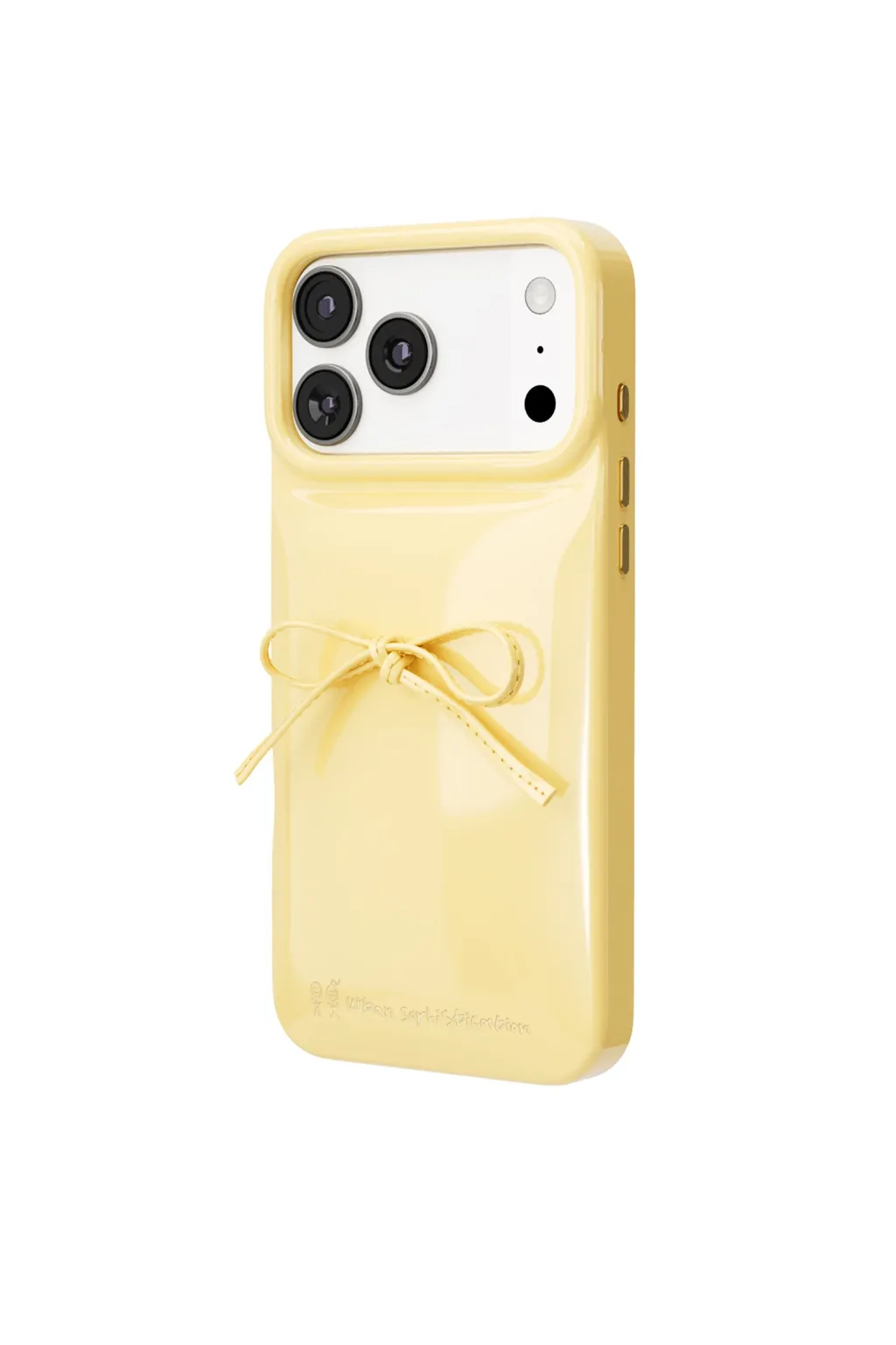 The Soap Case / Delicate Bow In Butter