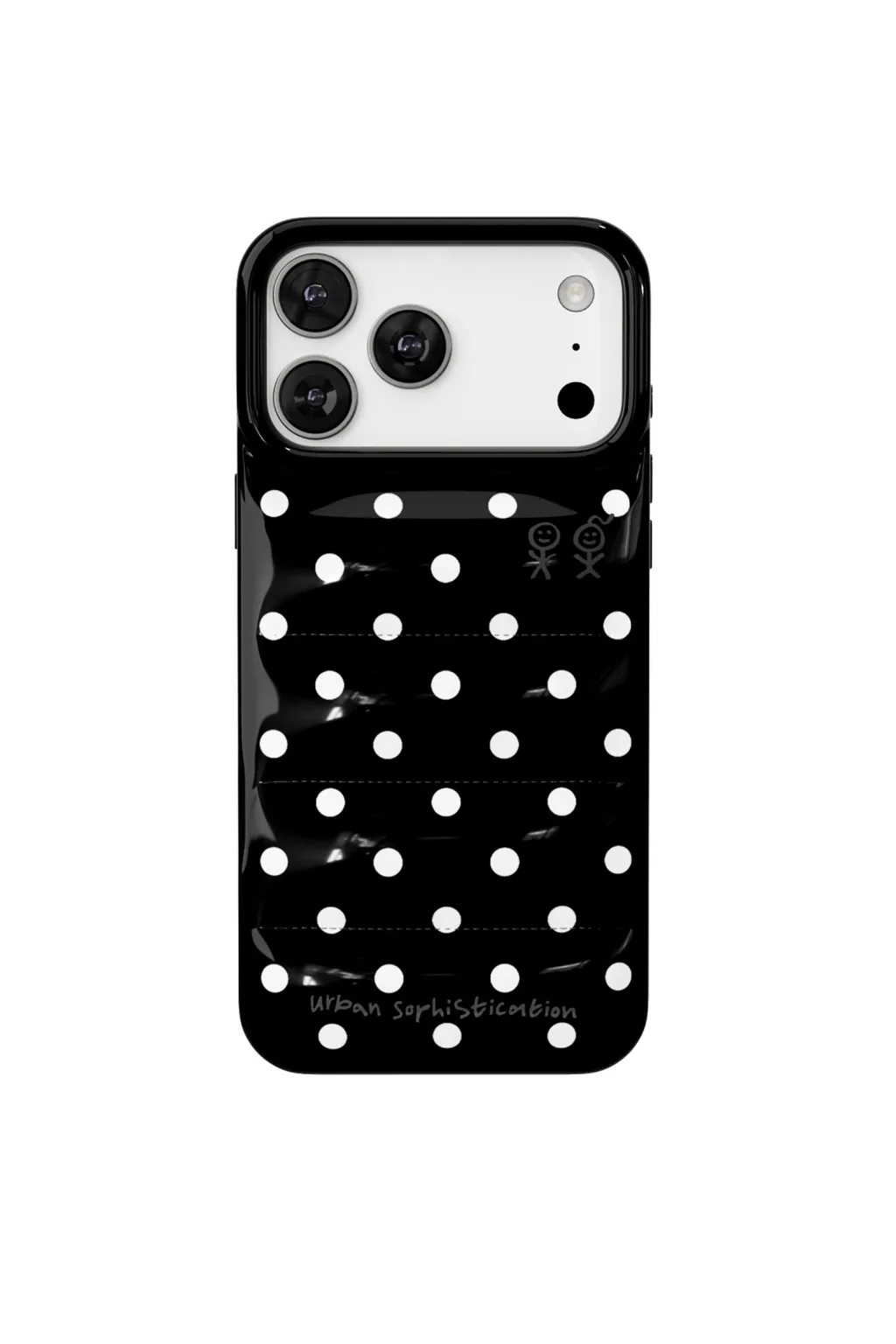The Puffer Case / Polka Dots