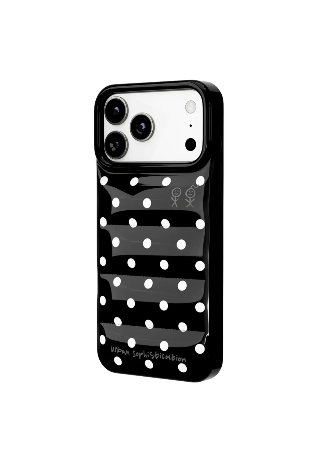 The Puffer Case / Polka Dots