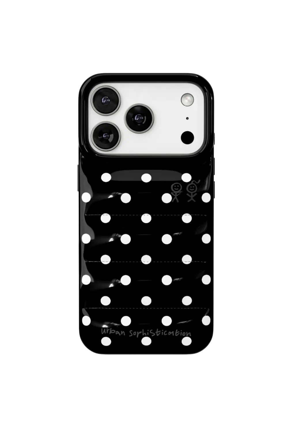 The Puffer Case / Polka Dots