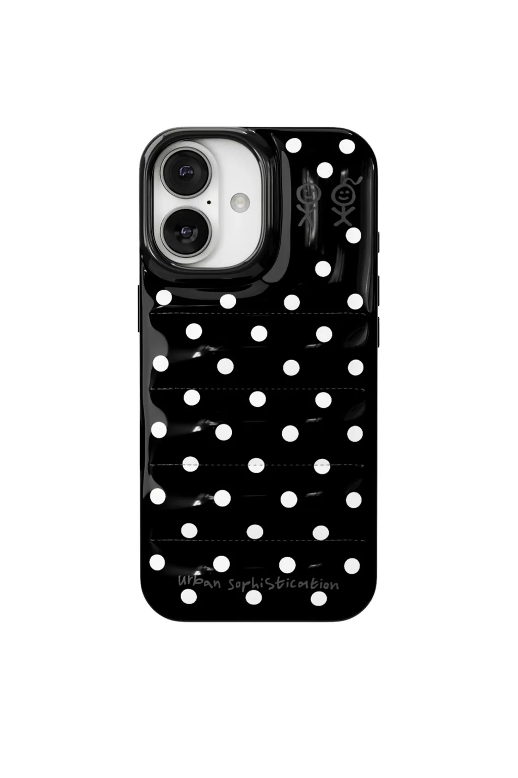 The Puffer Case / Polka Dots