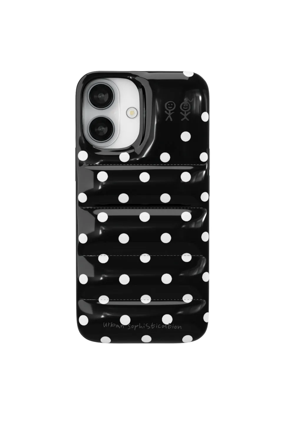 The Puffer Case / Polka Dots