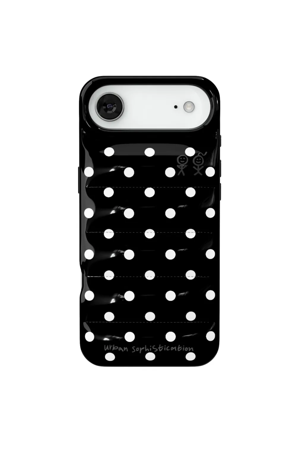 The Puffer Case / Polka Dots