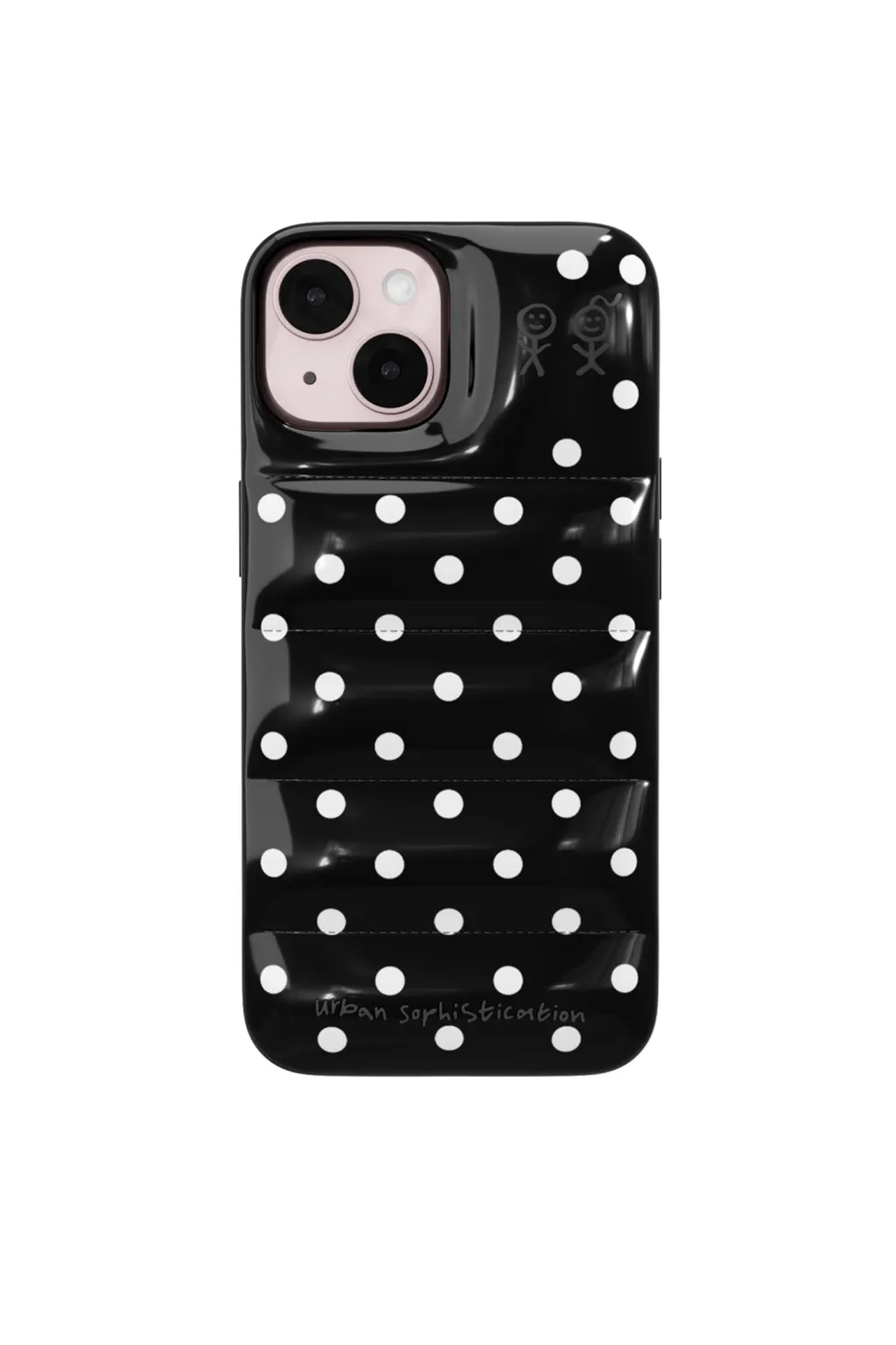 The Puffer Case / Polka Dots