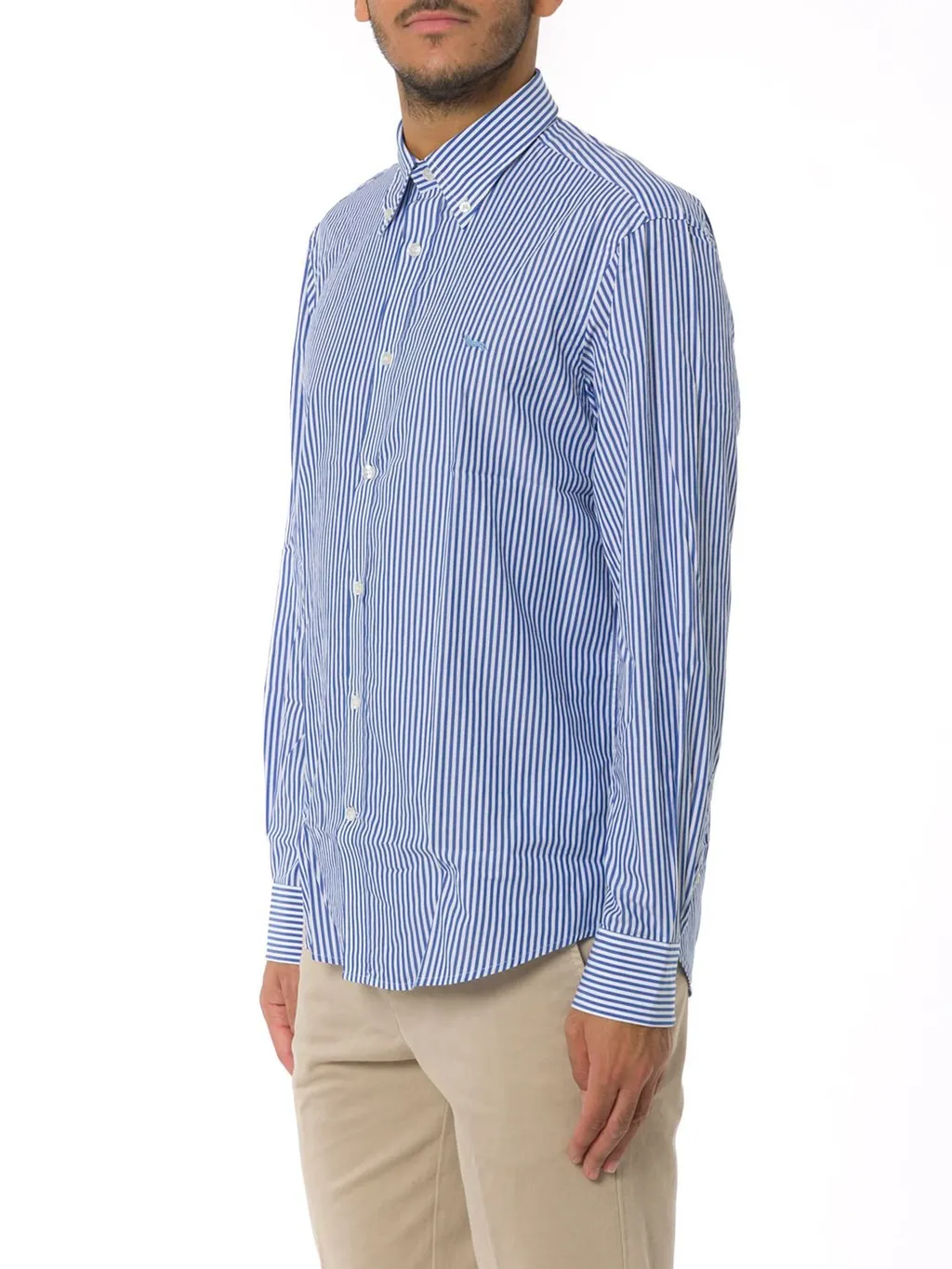 Harmont & Blaine Striped Poplin Shirt