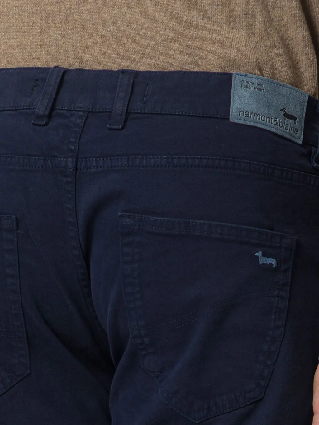 Harmont & Blaine Narrow Fit Gabardine Pants