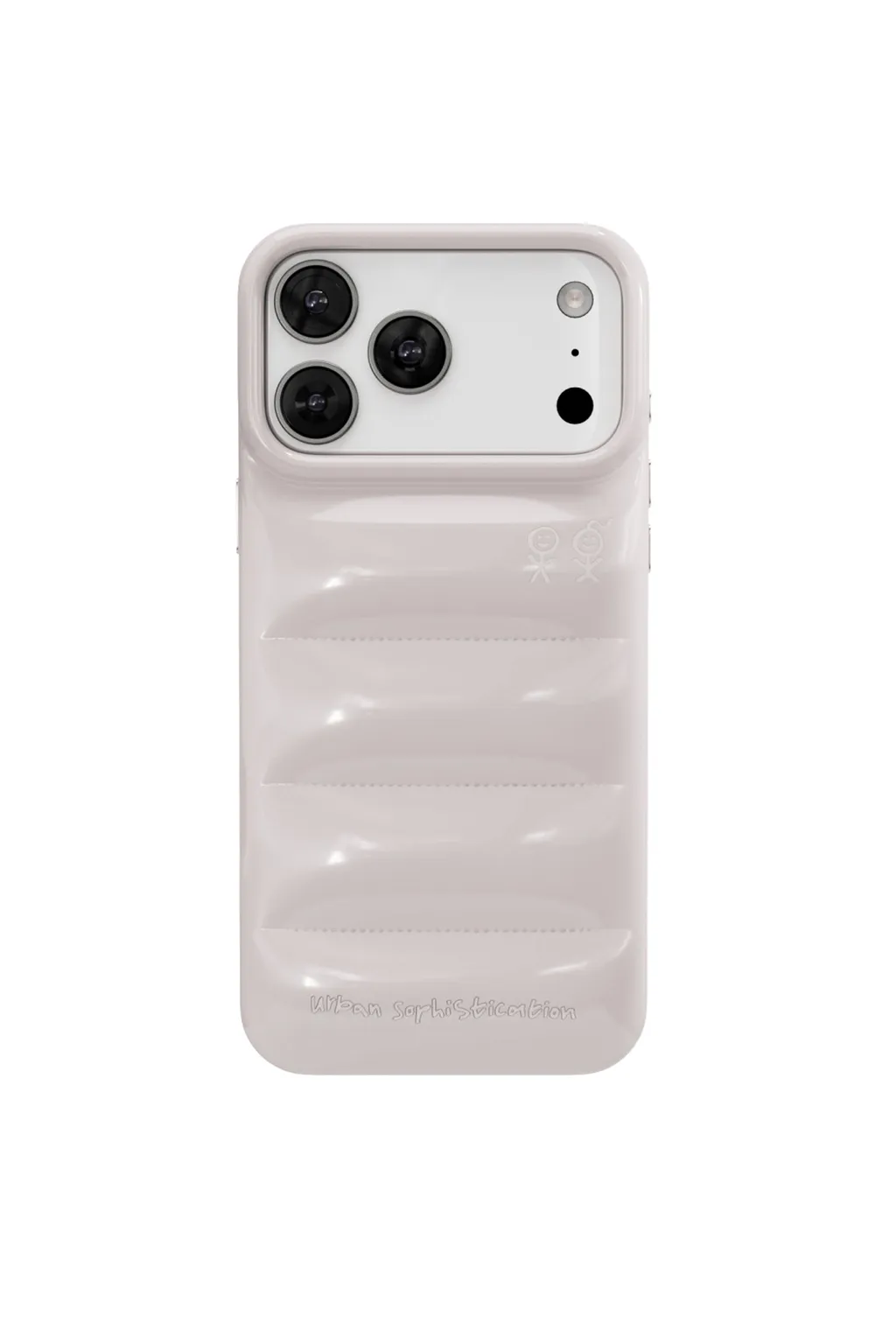 The Puffer Case / Oat Milk