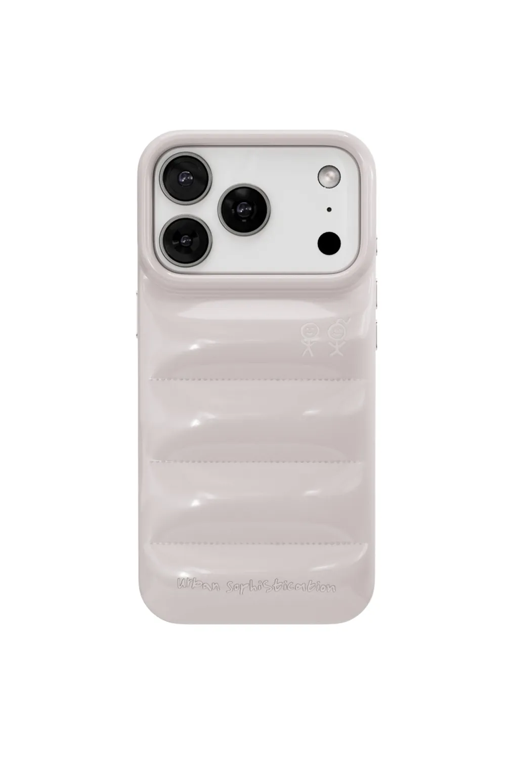 The Puffer Case / Oat Milk