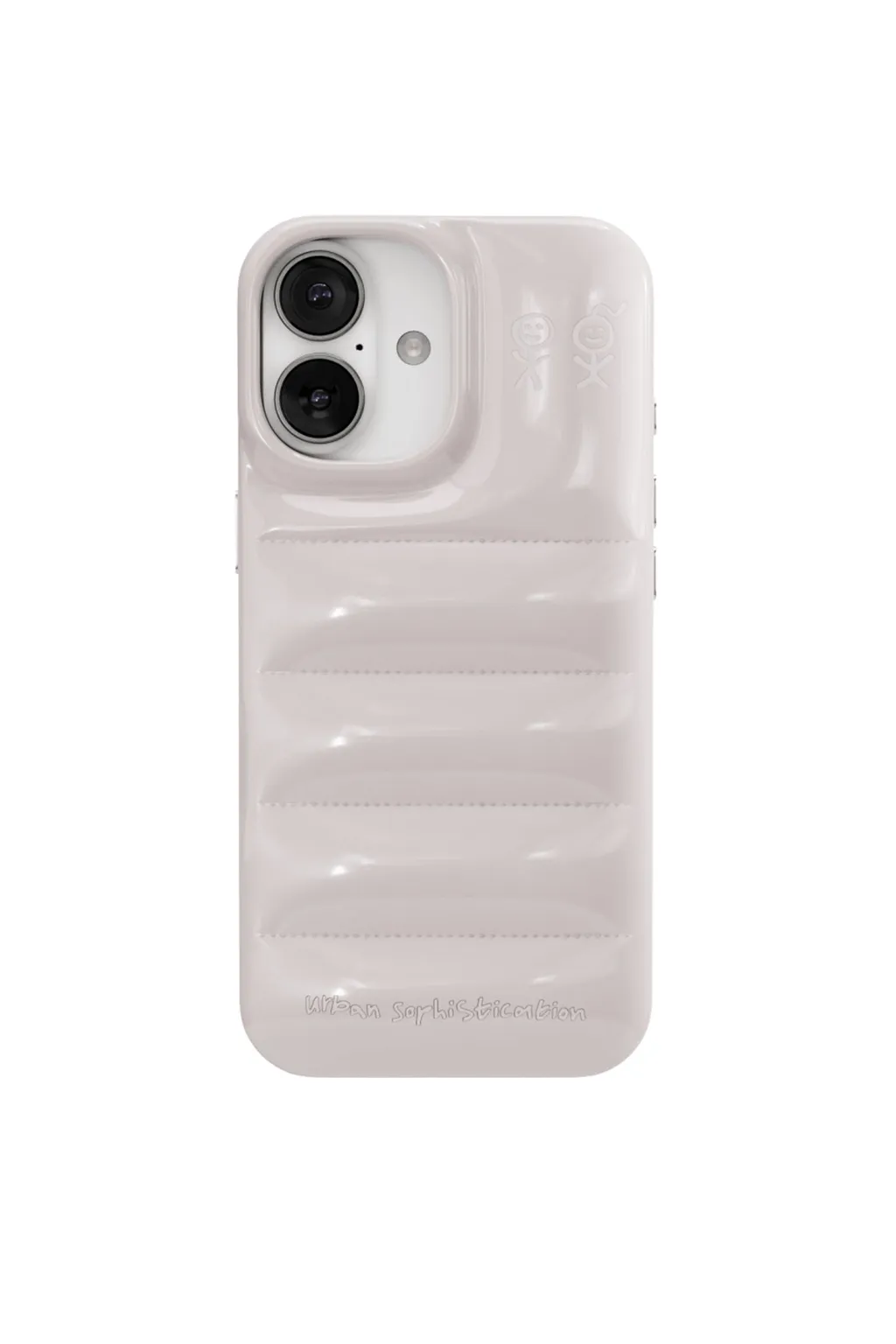 The Puffer Case / Oat Milk