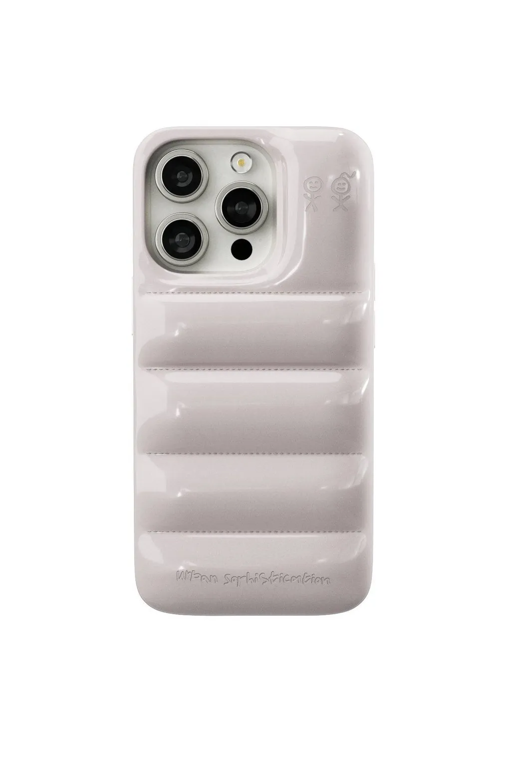 The Puffer Case / Oat Milk