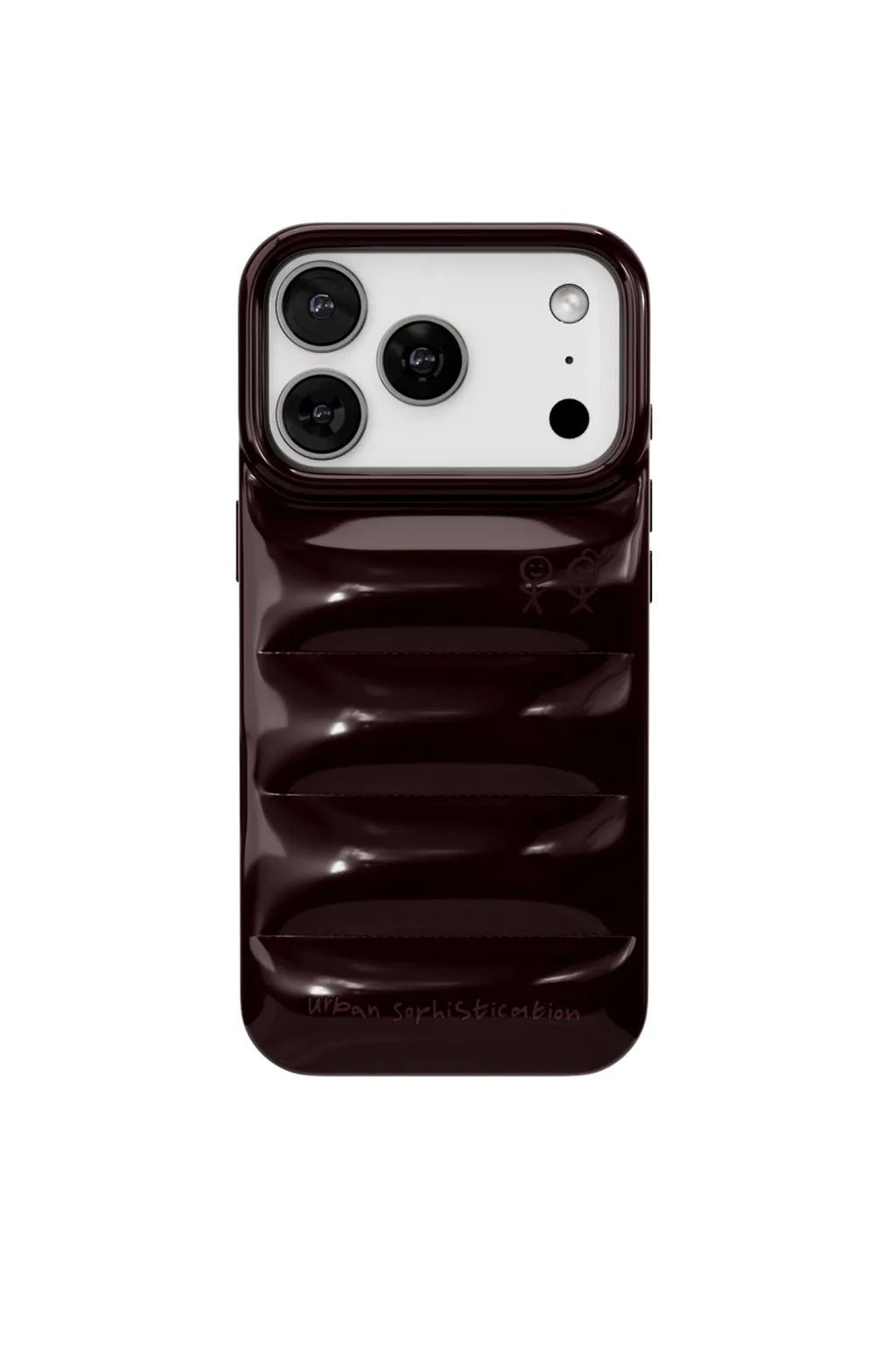 The Puffer Case / Dark Cherry