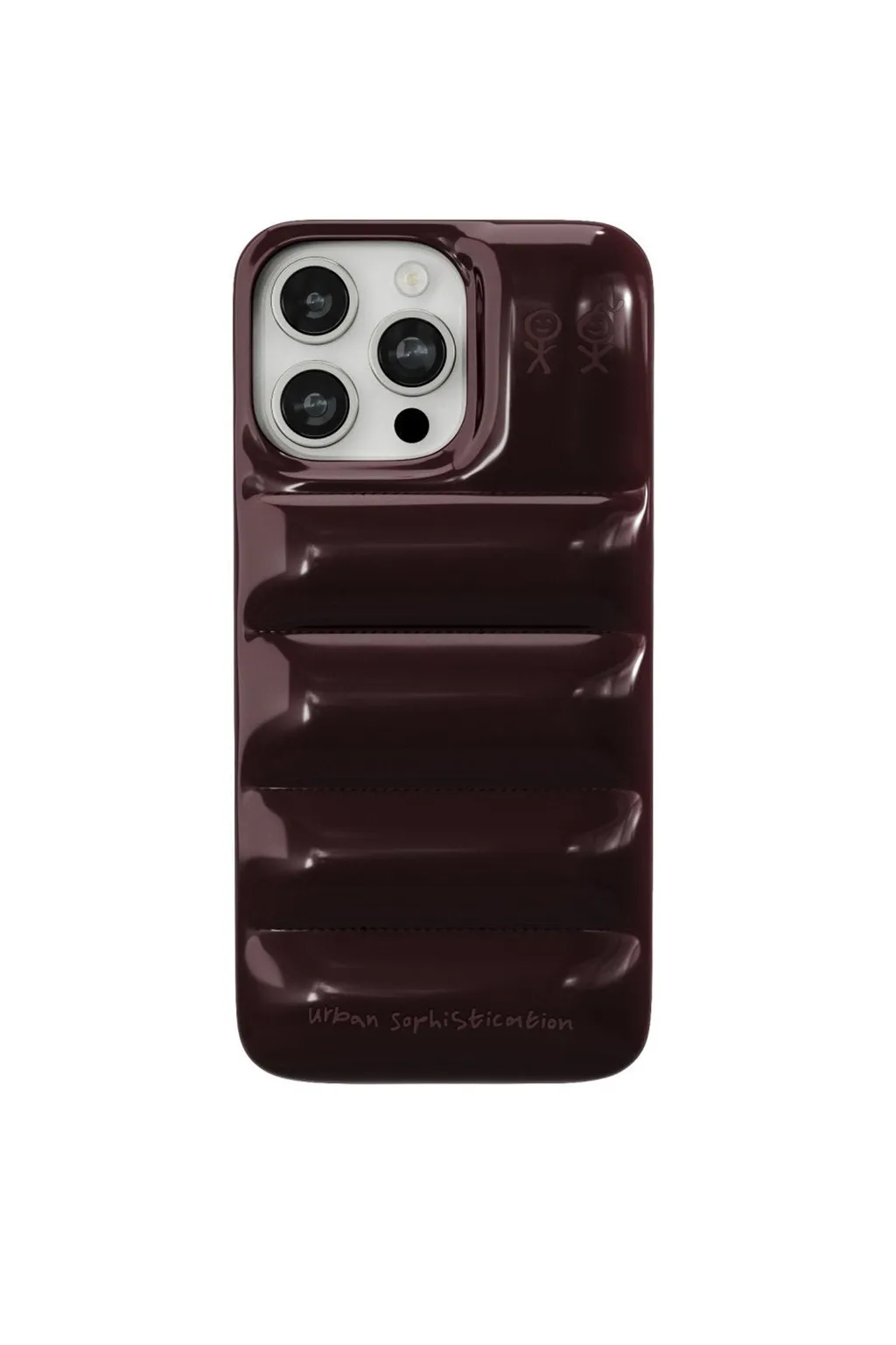 The Puffer Case / Dark Cherry