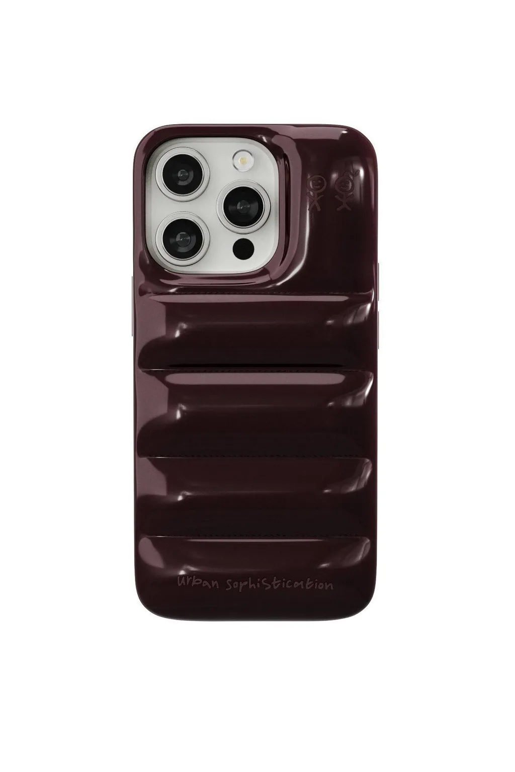 The Puffer Case / Dark Cherry