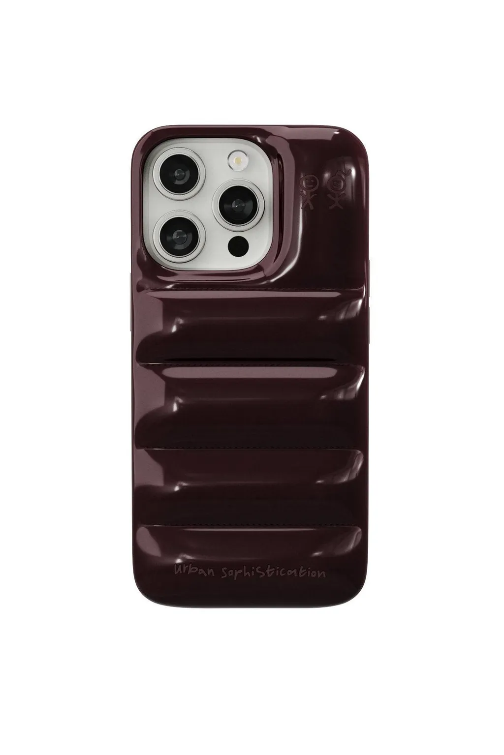 The Puffer Case / Dark Cherry