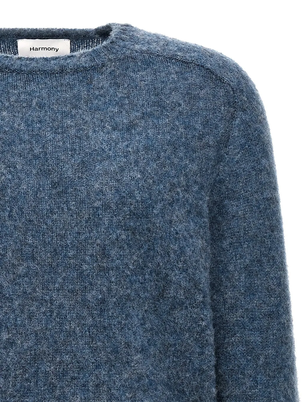 Harmony Paris Shaggy MÉLange Brushed Crewneck Jumper