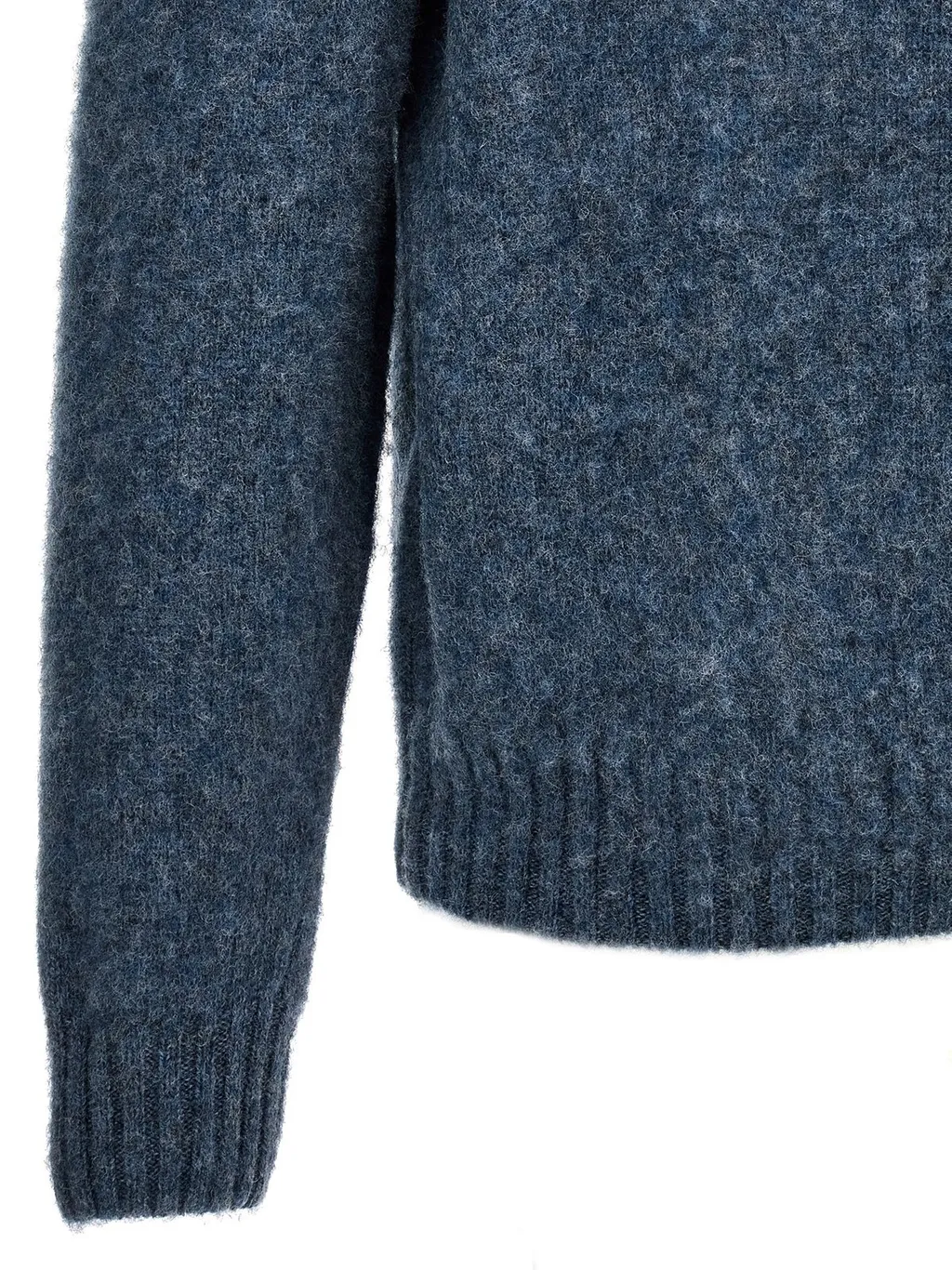 Harmony Paris Shaggy MÉLange Brushed Crewneck Jumper