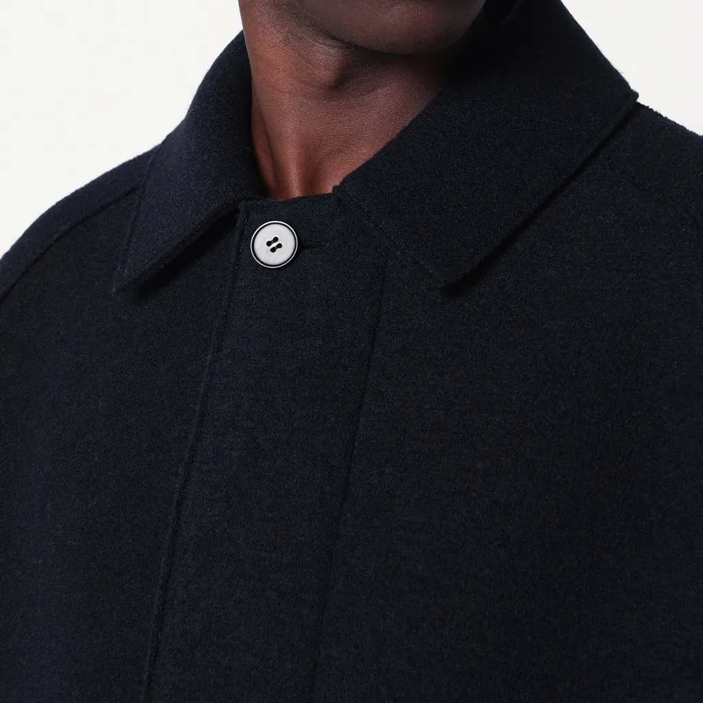 Harris Wharf London Single-Breasted Coat