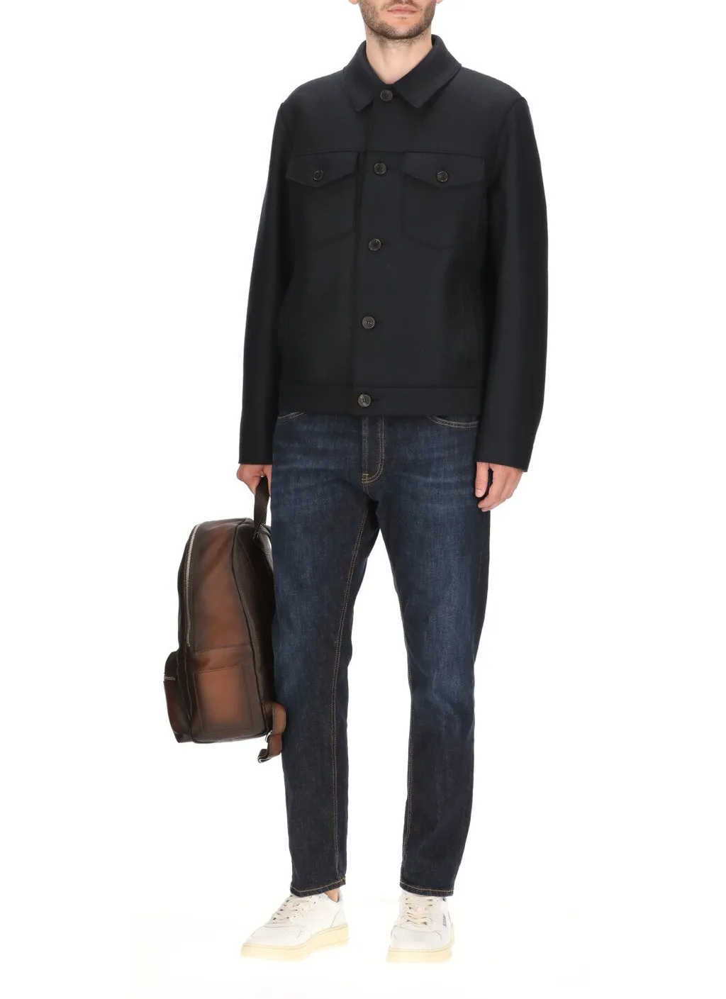 Harris Wharf London Buttoned Jacket