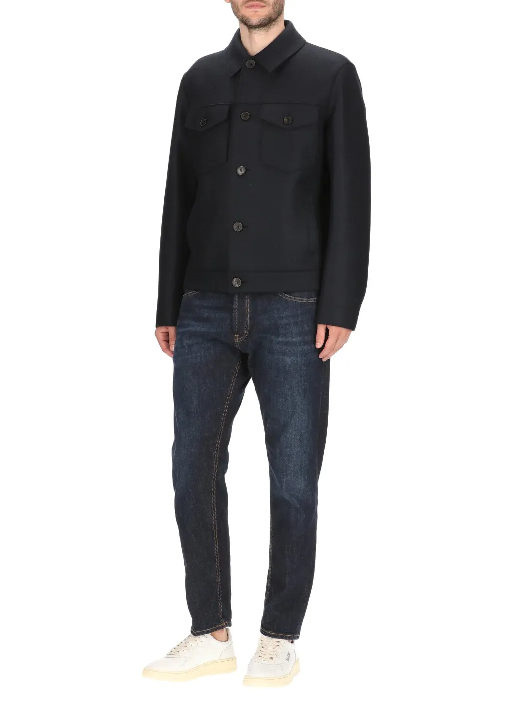 Harris Wharf London Buttoned Jacket