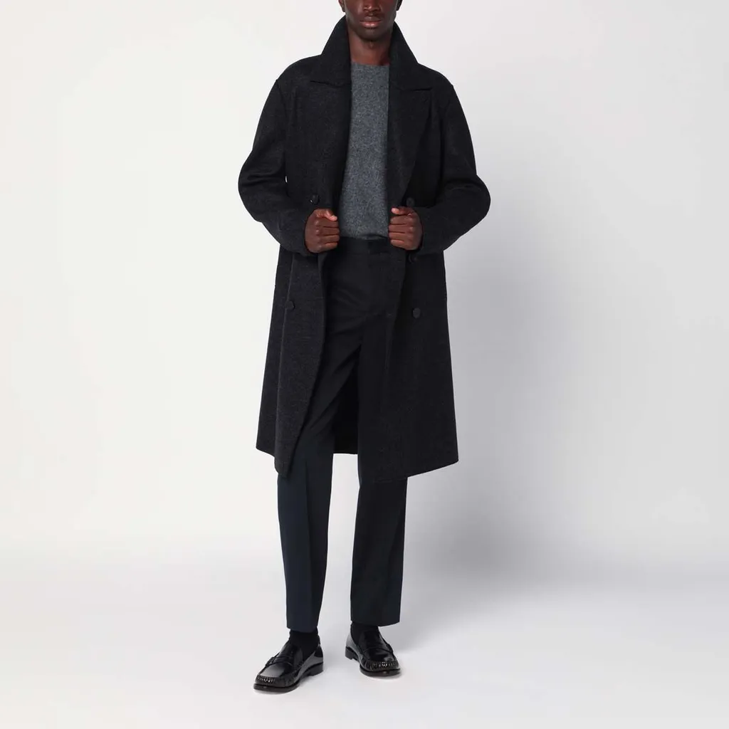 Harris Wharf London Double-Breasted Coat