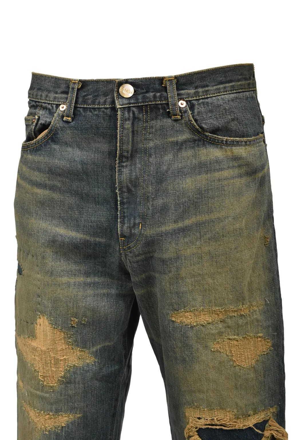 Boro Bootcut Wide Jeans / Ind