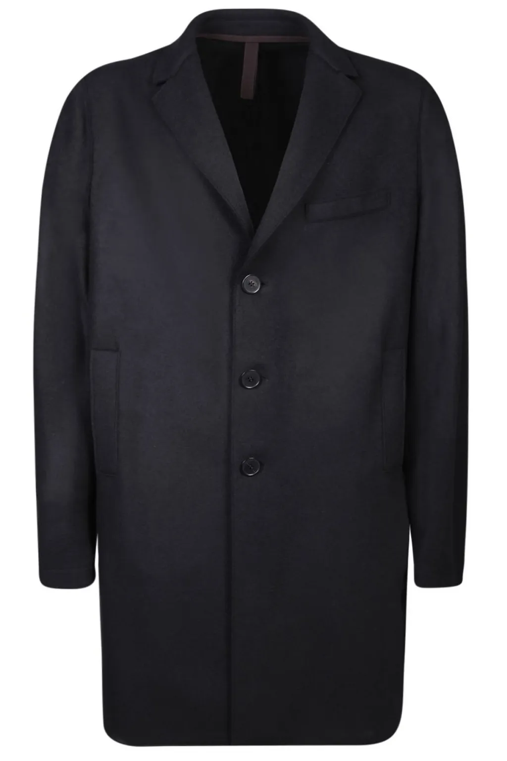 Harris Wharf London Single-Breasted Buttoned Coat