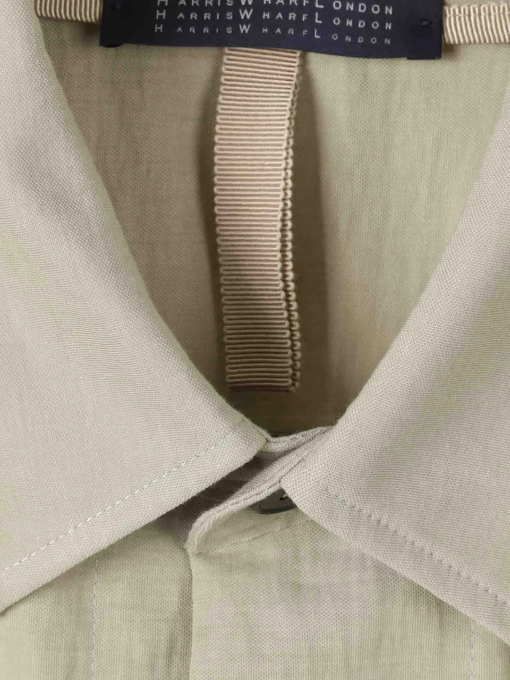 Harris Wharf London Plain Button Shirt