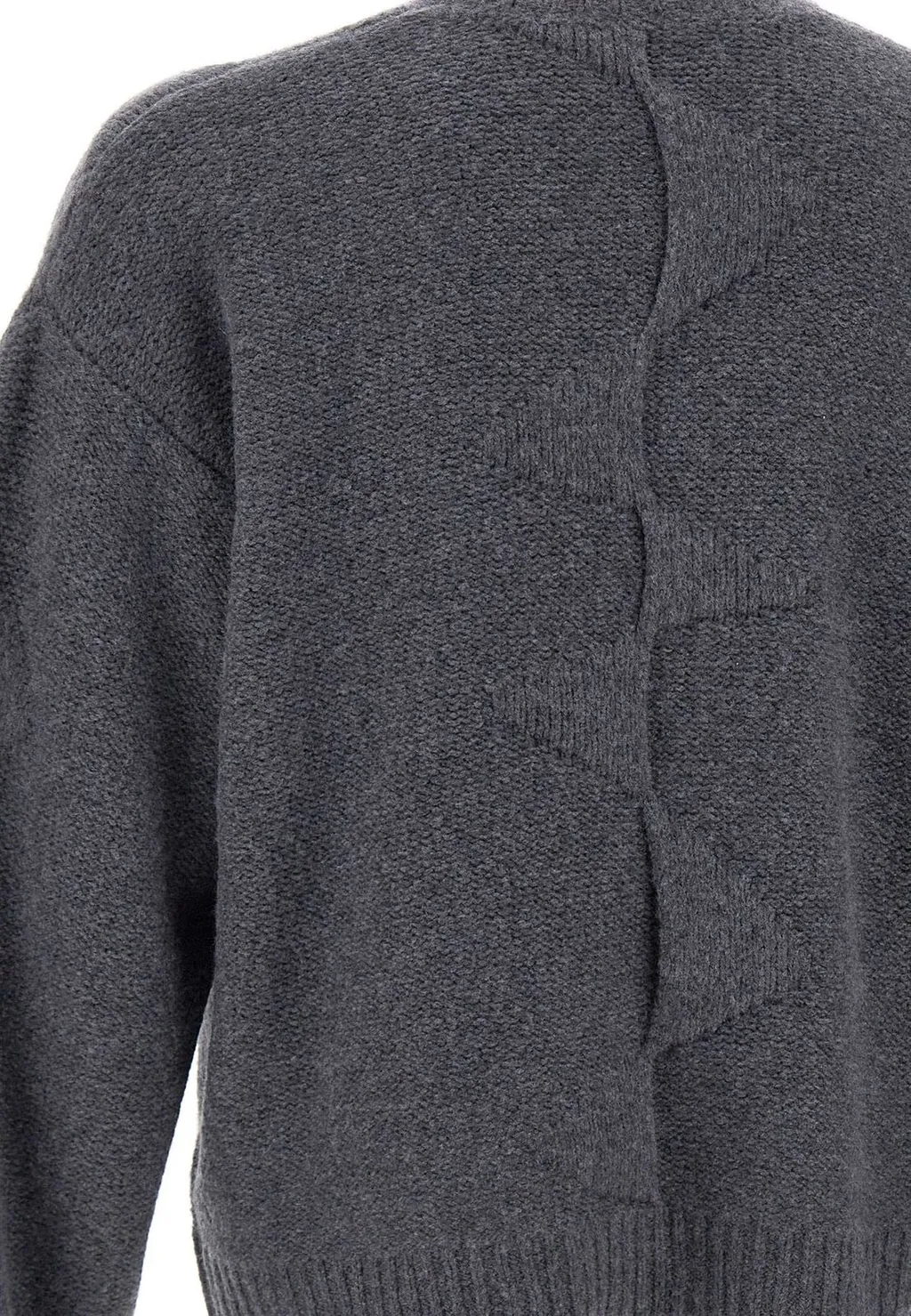 Heliot Emil Spiral-Knit Textured Jumper