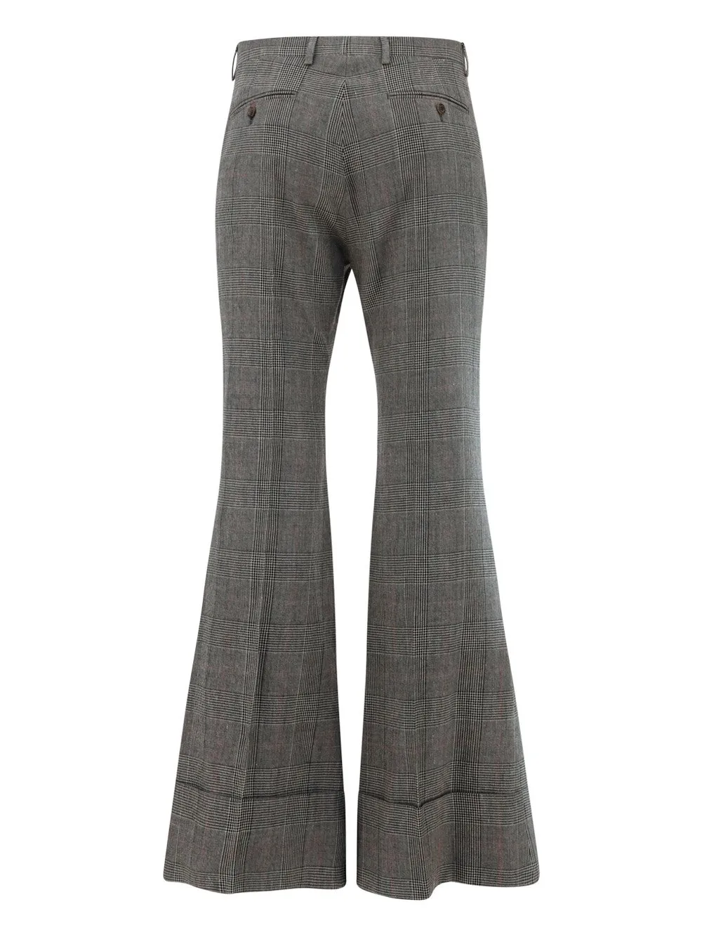 Gucci Houndstooth Flared Tailored Trousers
