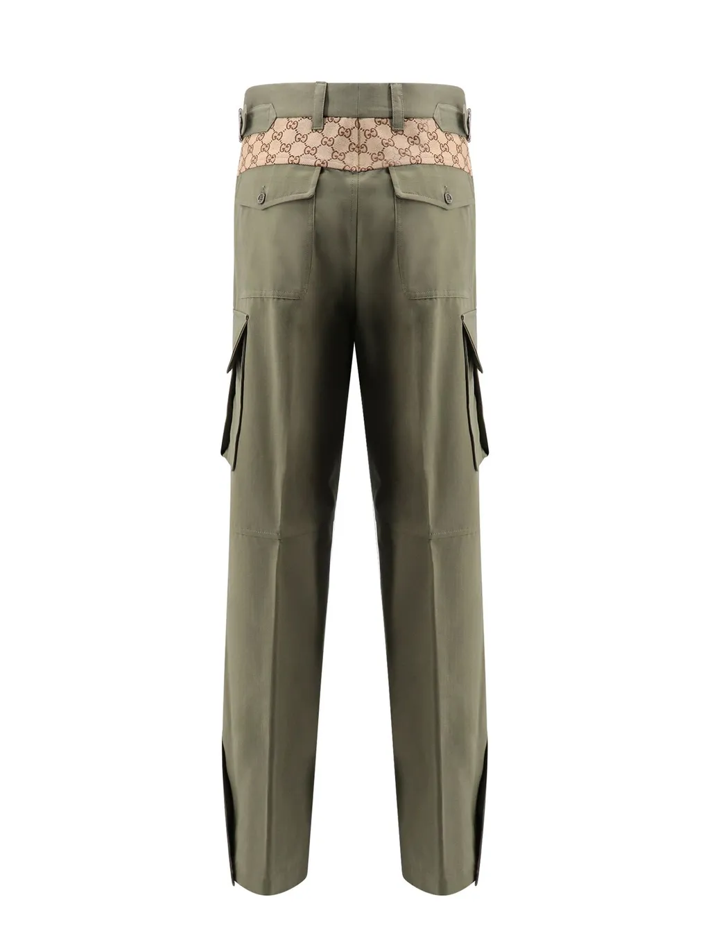 Gucci Gg Wide-Leg Cargo Pants