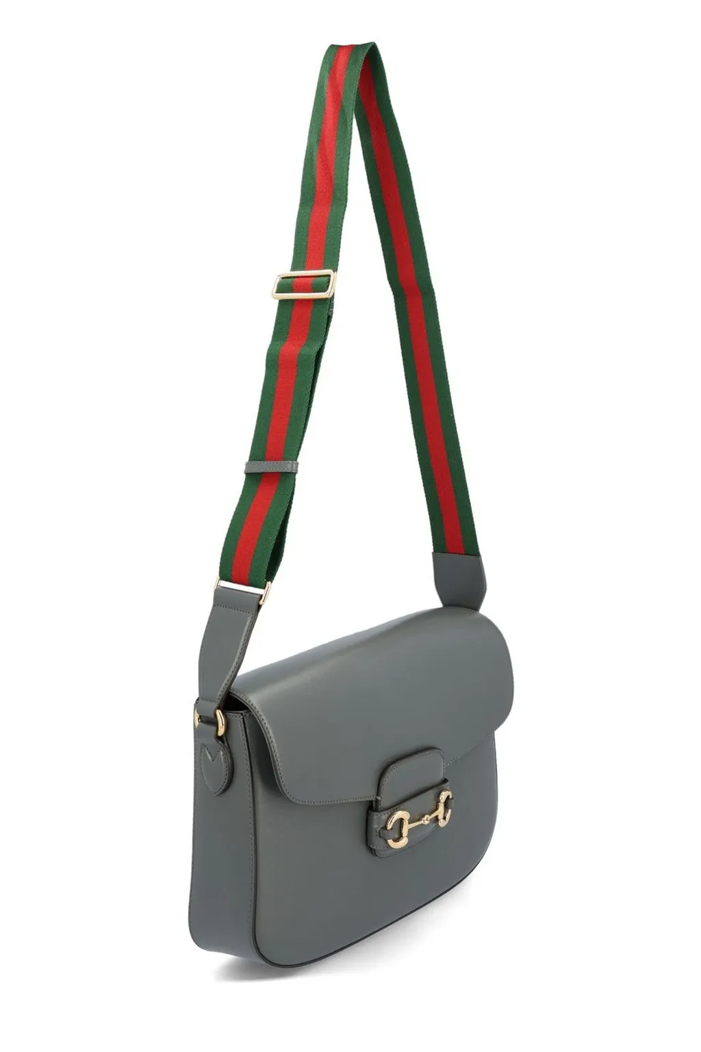 Gucci 1955 Horsebit Logo Plaque Shoulder Bag